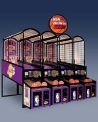 NBA Hoops Team Basketball Arcade Game